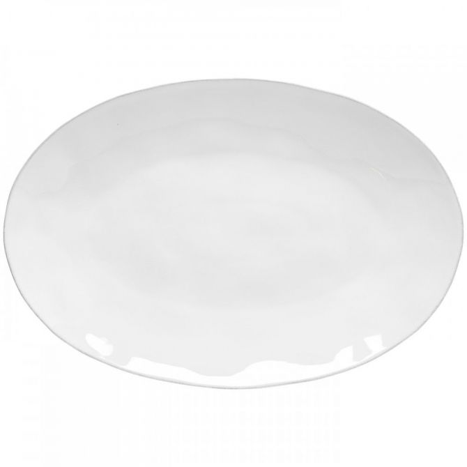 Costa Nova Livia White 18" Platter